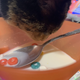 Snacktaku cat Jinx loves the cereal, but she’s stoned.
